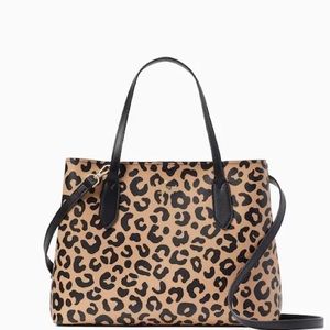 Kate Spade leopard satchel
